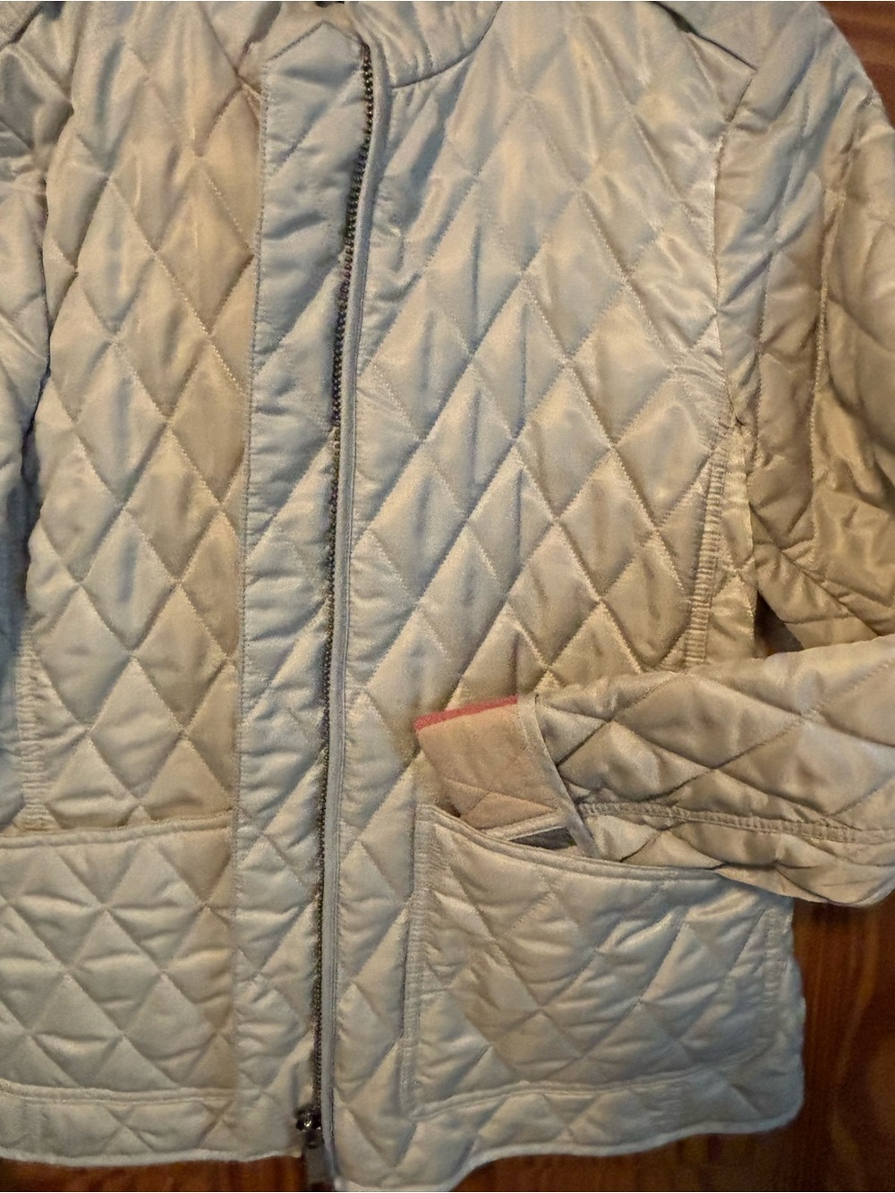 Burberry Brit Nova Check Jacket Full Zipper Size L - Picture 6 of 6